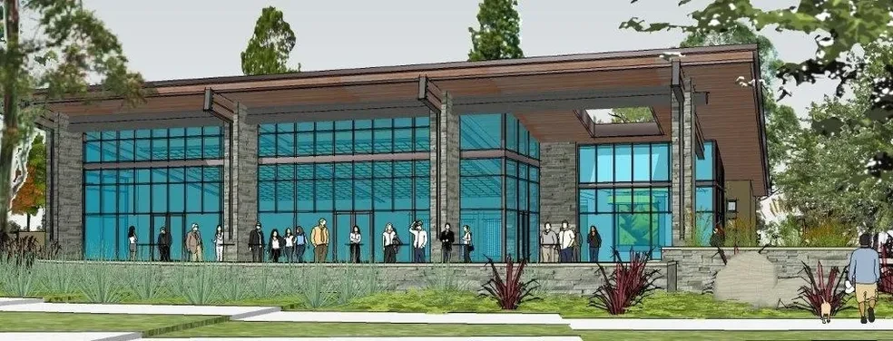 Ruby Hill Residence pool and rear elevation, Pleasanton CA